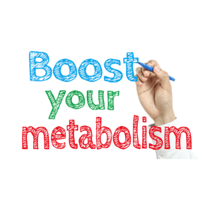 Napis Boost your metabolism